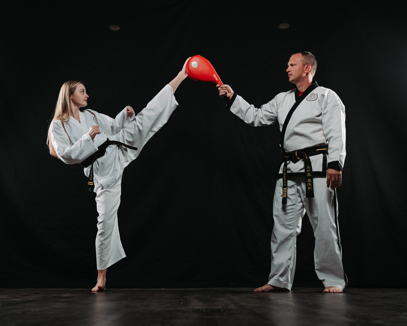 Lions Karate students