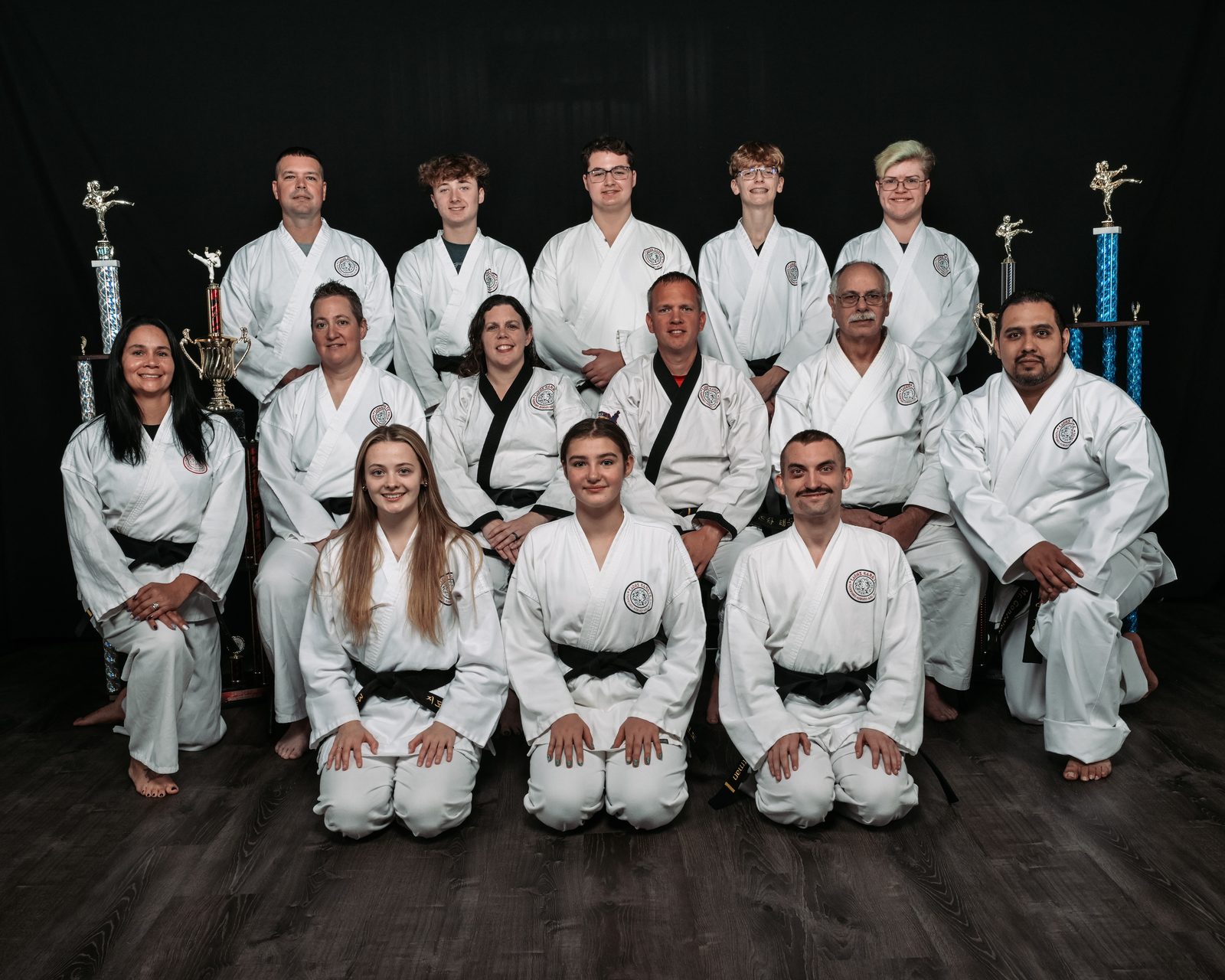 Lions Karate students