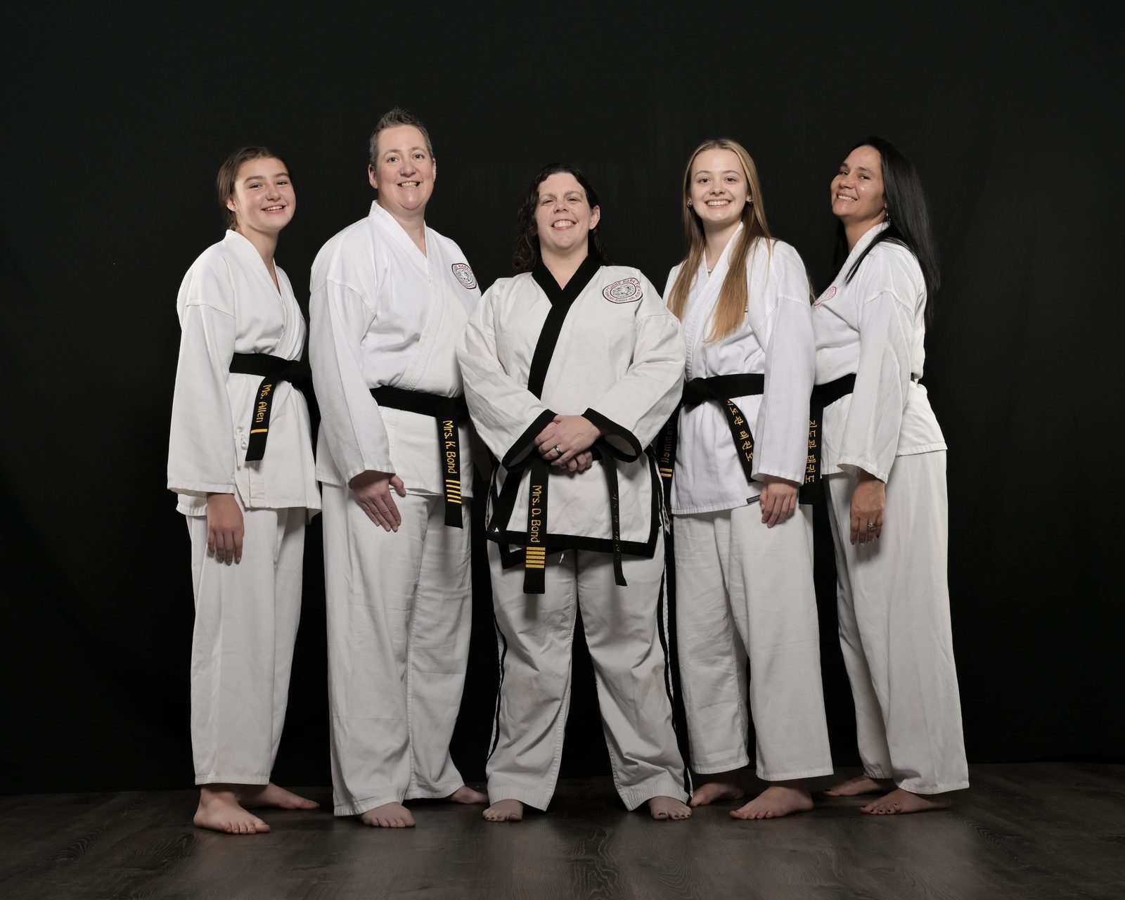 Lions Karate students
